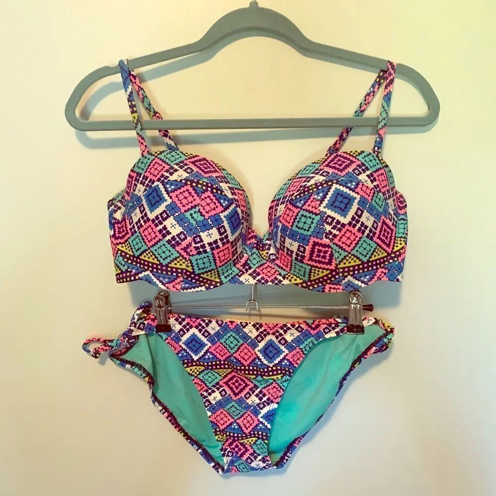 Tribal print bikini